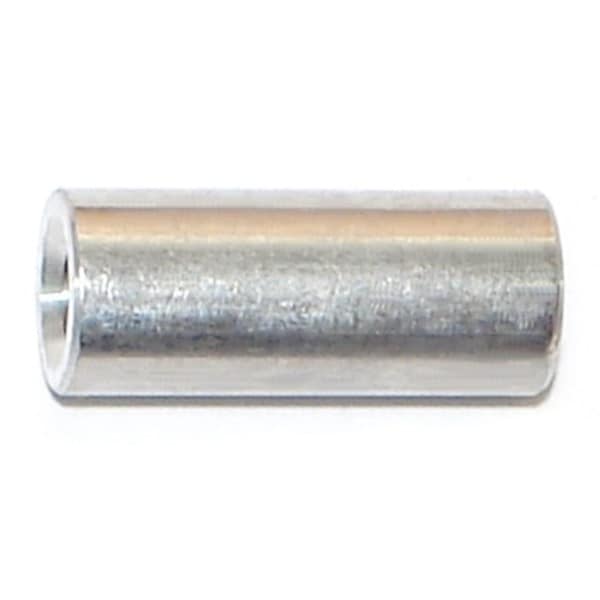 Midwest Fastener Round Spacer, #10 Screw Size, Aluminum, 3/4 in Overall Lg, 8 PK 76533 - main
